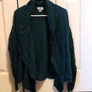 B49: Old Navy , long sleeve top size large turquoise